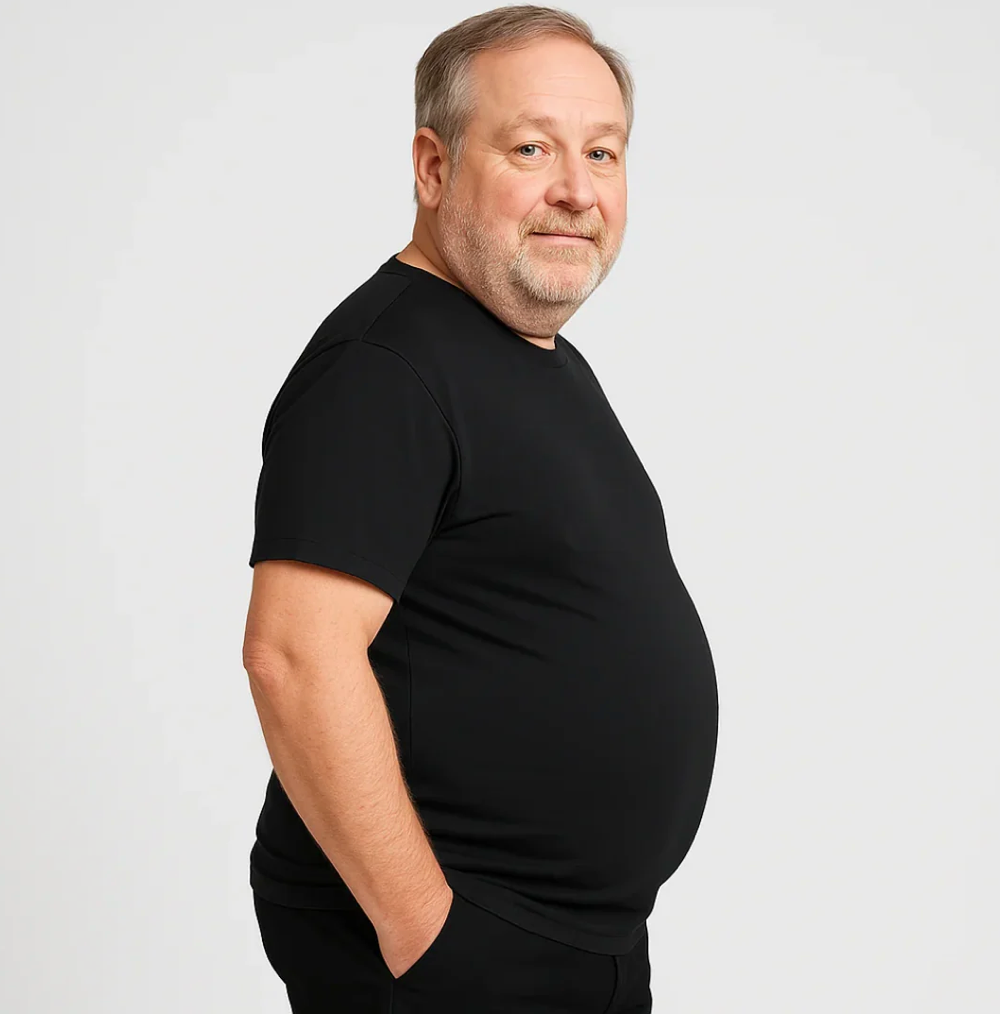 Camiseta de cuello redondo