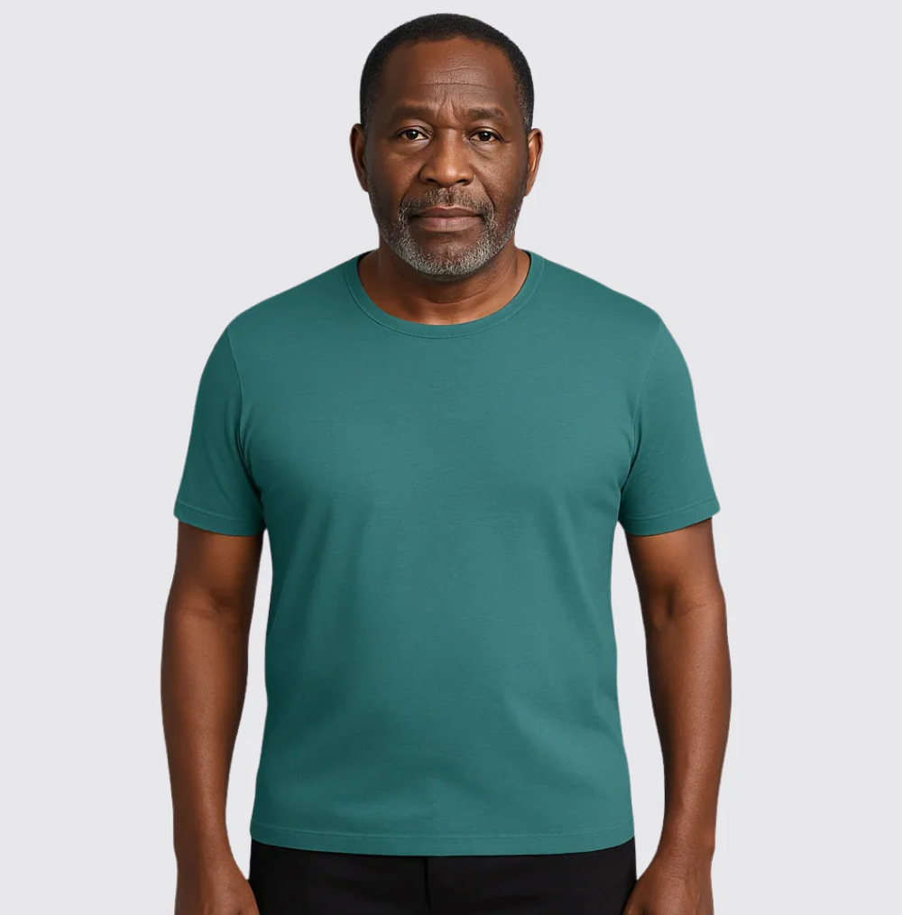 Camiseta de cuello redondo