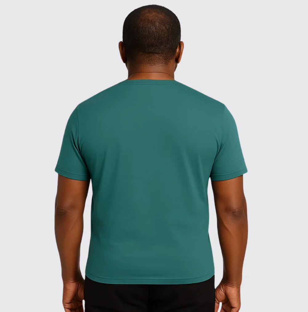 Camiseta de cuello redondo