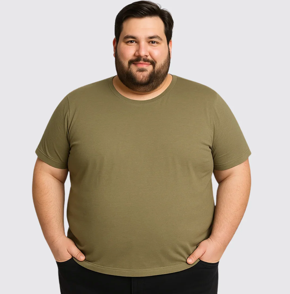 Camiseta de cuello redondo