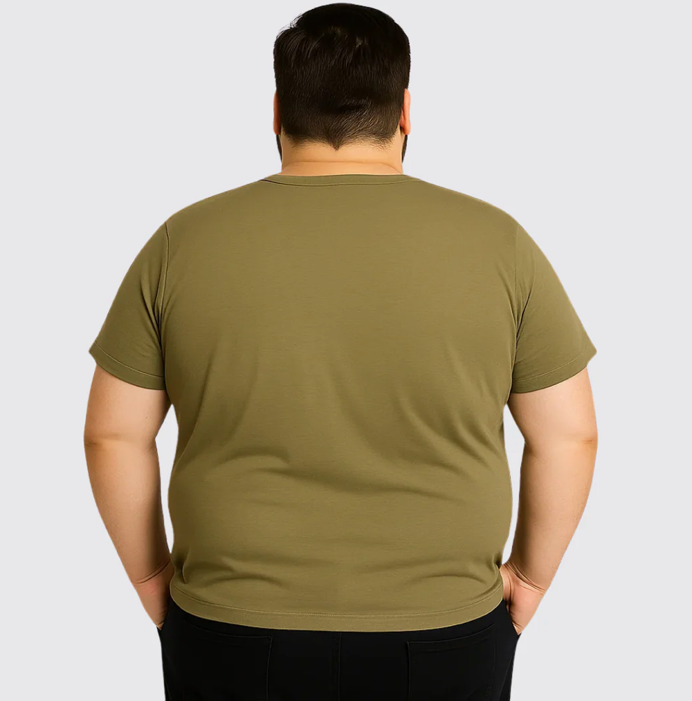 Camiseta de cuello redondo