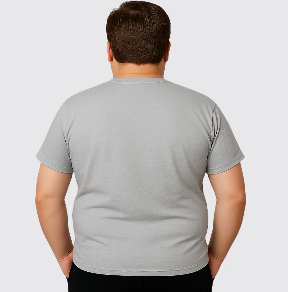 Camiseta de cuello redondo