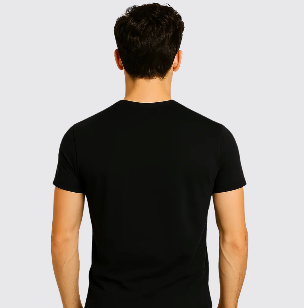 Camiseta con cuello en V