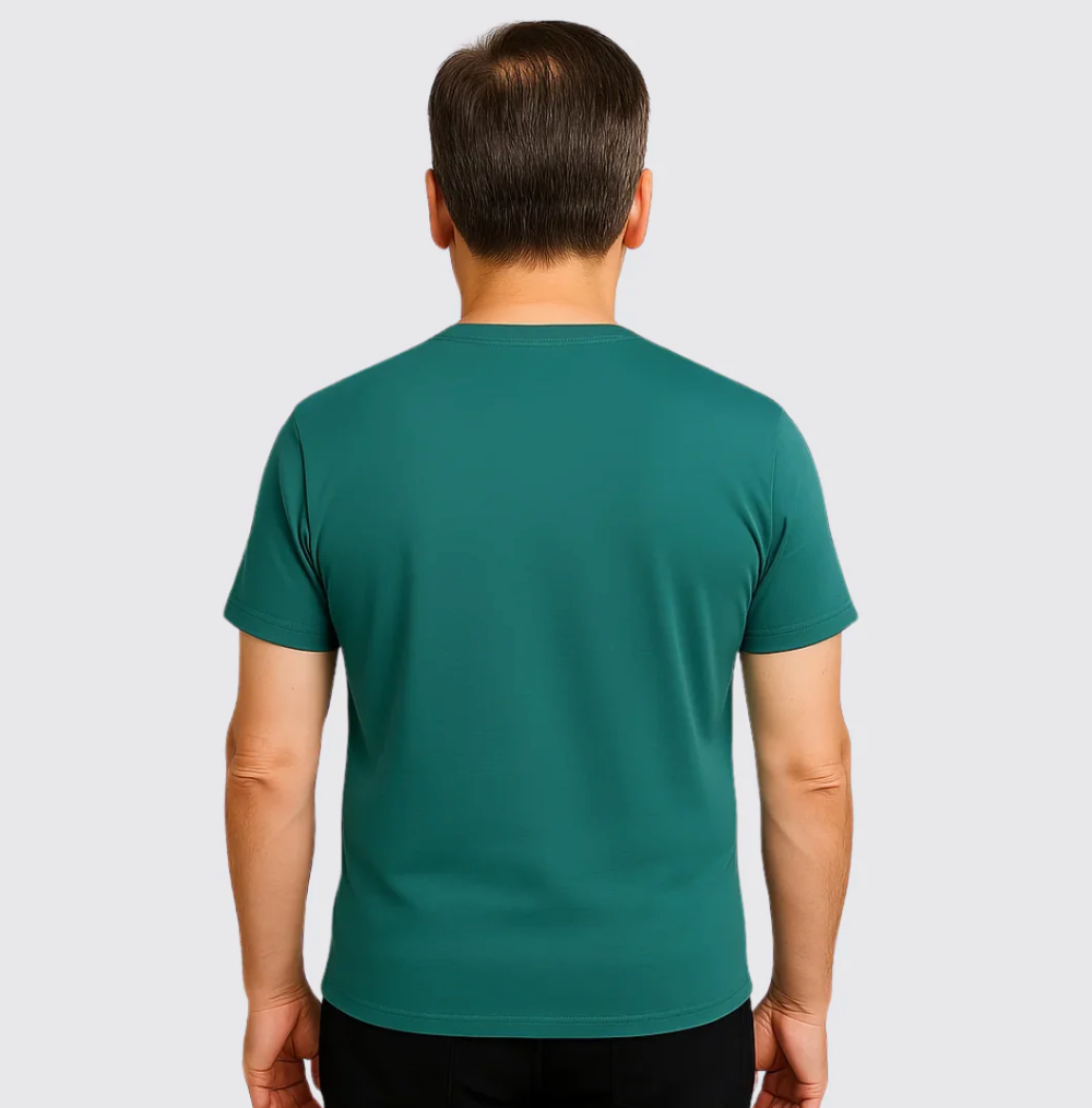 Camiseta con cuello en V