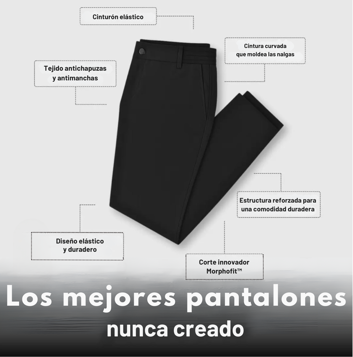 Pantalones elásticos MorphoFit™