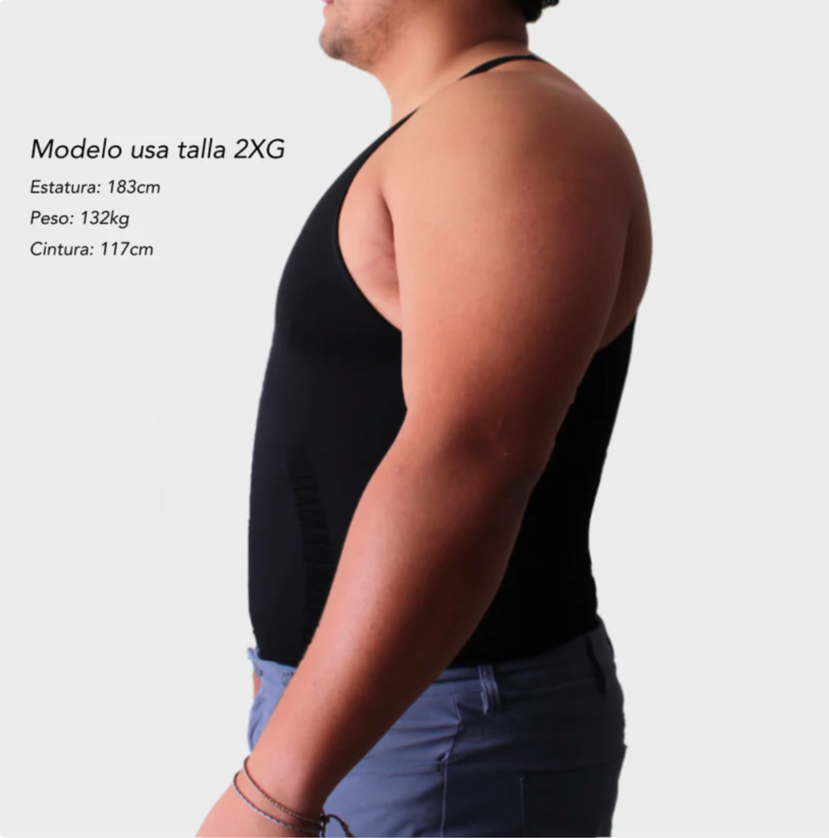 Camiseta reductora caballero