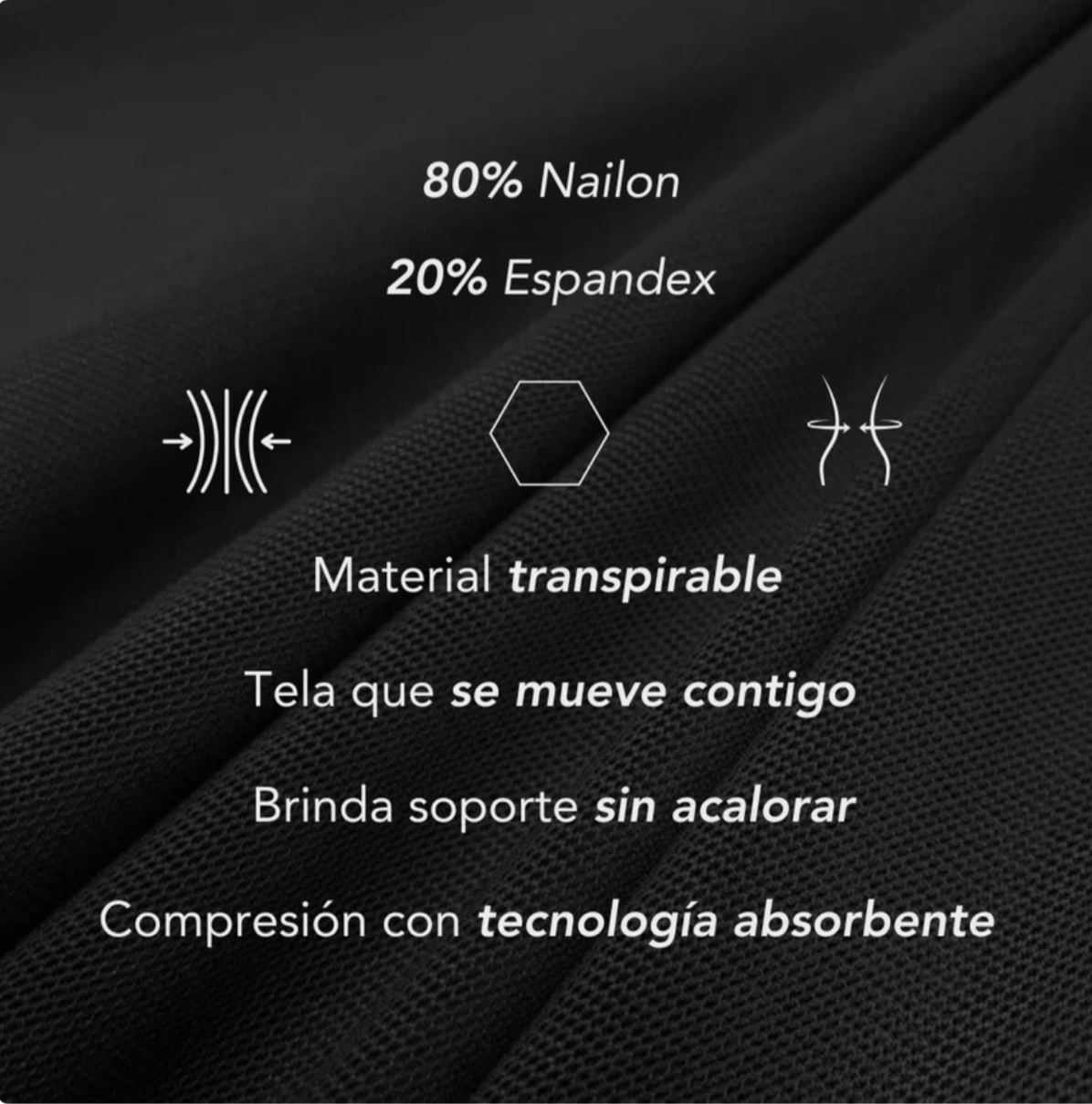 Camiseta reductora caballero